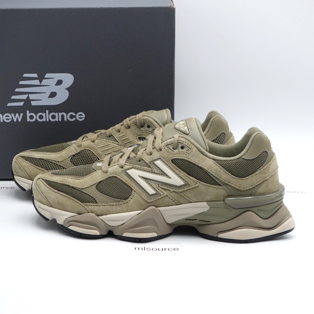 NEW Men's New Balance 9060 Sneakers U9060JGC Covert Green/Dark Stoneware